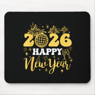 New Years Eve Party Supplies 2026 Happy New Year 2 Mouse Pad