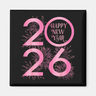 New Years Eve Party Supplies 2026 Happy New Year F Magnet