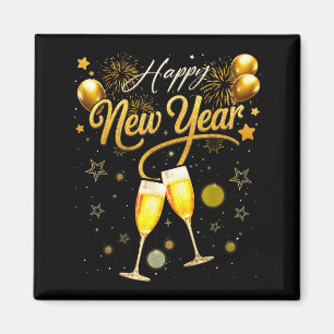 New Years Eve Party Supplies 2026 Happy New Year F Magnet