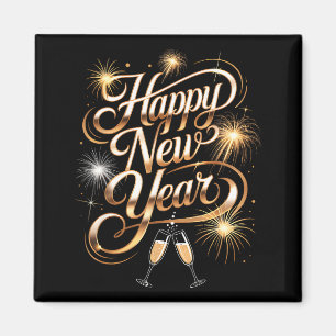 New Years Eve Party Supplies 2026 Happy New Year F Magnet