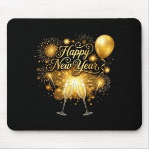 New Years Eve Party Supplies 2026 Happy New Year F Mouse Pad