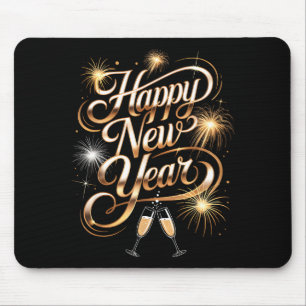 New Years Eve Party Supplies 2026 Happy New Year F Mouse Pad