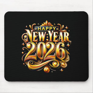New Years Eve Party Supplies 2026 Happy New Year F Mouse Pad