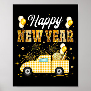 New Years Eve Party Supplies 2026 Happy New Year T Poster