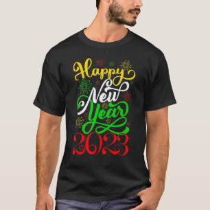 New Years Eve Party Supplies Kids NYE 2023 Happy N T-Shirt