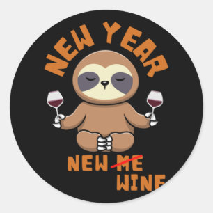 New Years Eve Party Supplies NYE 2023 Happy New Ye Classic Round Sticker