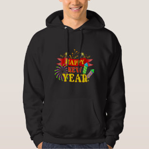 New Years Eve Party Supplies NYE 2023 Happy New Ye Hoodie