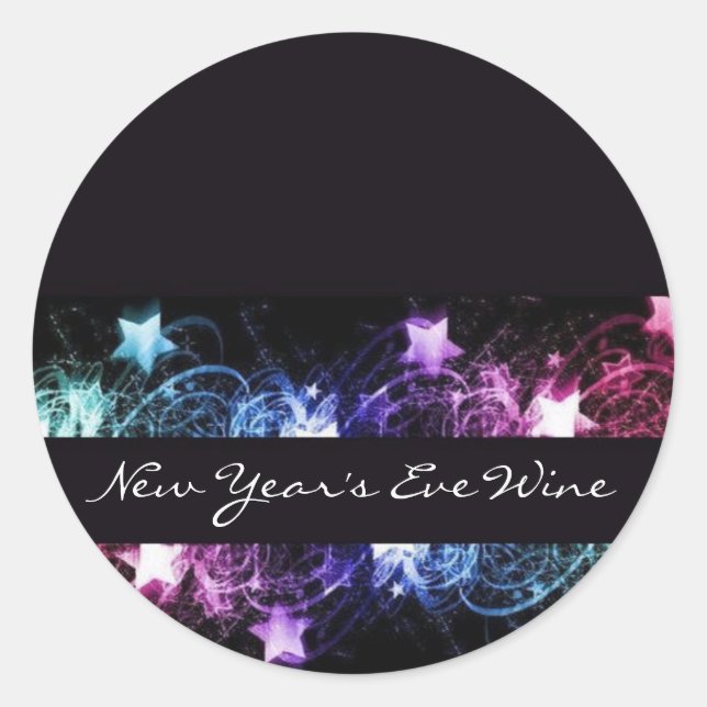 New Year's Eve Wine Labels (Front)