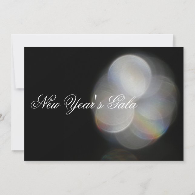 New Years Gala Invitation (Front)