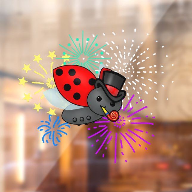 New Years Ladybug (Sheet 2)