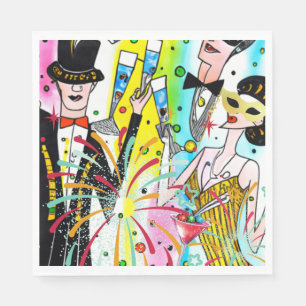 New Year's Party Napkin