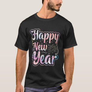 New Years Party Supplies Family Matching Tie dye T-Shirt