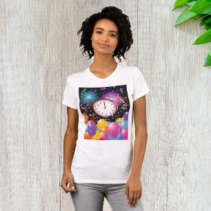 New Years Party Womens T-Shirt