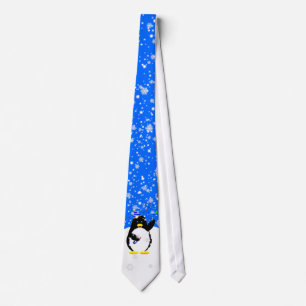 New Year's Penguin Tie