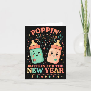 New Years Shirt, Nurse Png Bottles For The New Yea Card