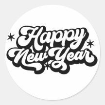 New Years Sticker