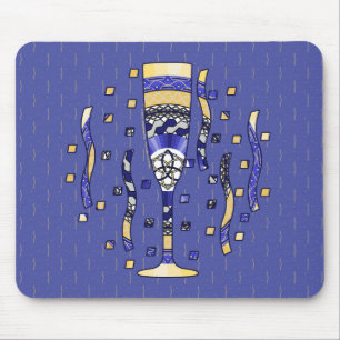 New Year's Toast Mousepad