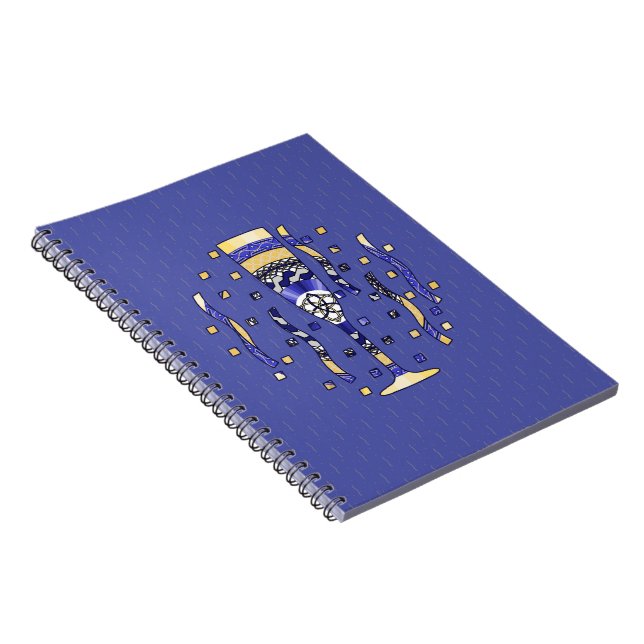 New Year's Toast Notebook (Right Side)