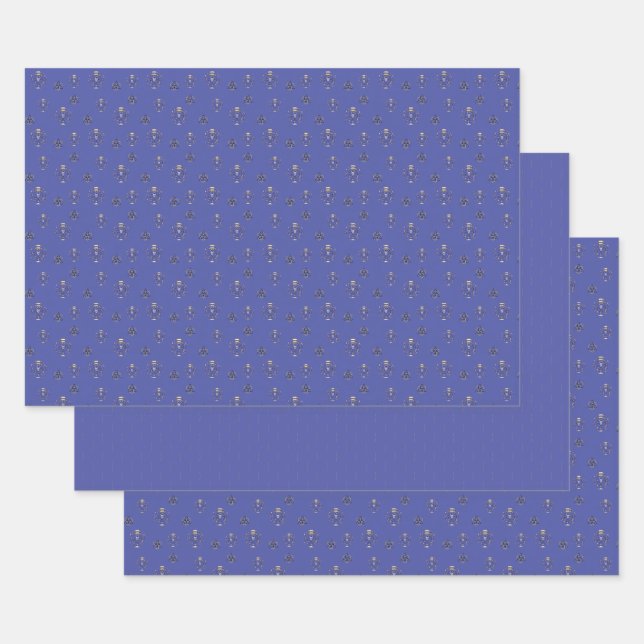 New Year's Toast Wrapping Paper Set (Set)