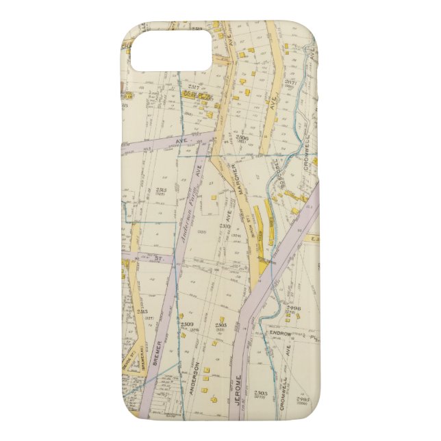 New York 10 Case-Mate iPhone Case (Back)