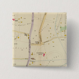 New York 15 Cm Square Badge