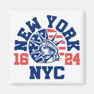 New York 1624 Magnet
