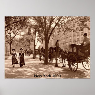 New York 1900 Print