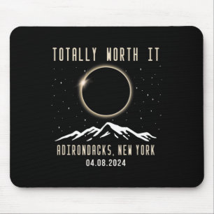 New York 2024 Total Solar Eclipse 1  Mouse Pad