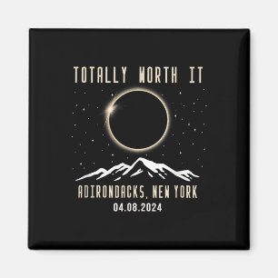 New York 2024 Total Solar Eclipse Magnet