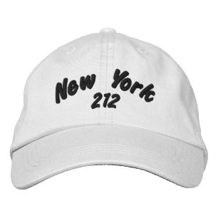 New York 212 area code. Embroidered Hat