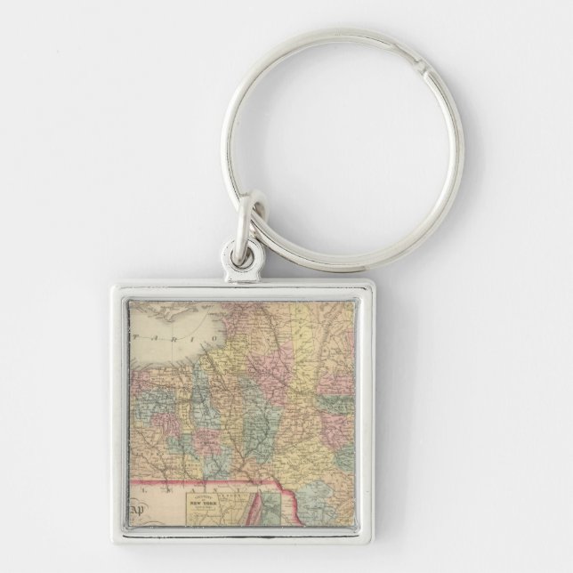 New York 2 Key Ring (Front)