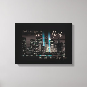 New York 9-11 Memorial Canvas Print
