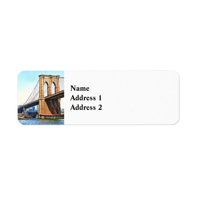 New York Abutment of Brooklyn Bridge (Front)