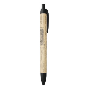 New York and Pennsylvania Oil Advertisements Black Ink Pen