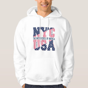 New York and U.S.A Hoodie