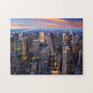 New York at Night Jigsaw Puzzle