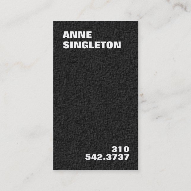 NEW YORK - B101 BUSINESS CARD (Front)