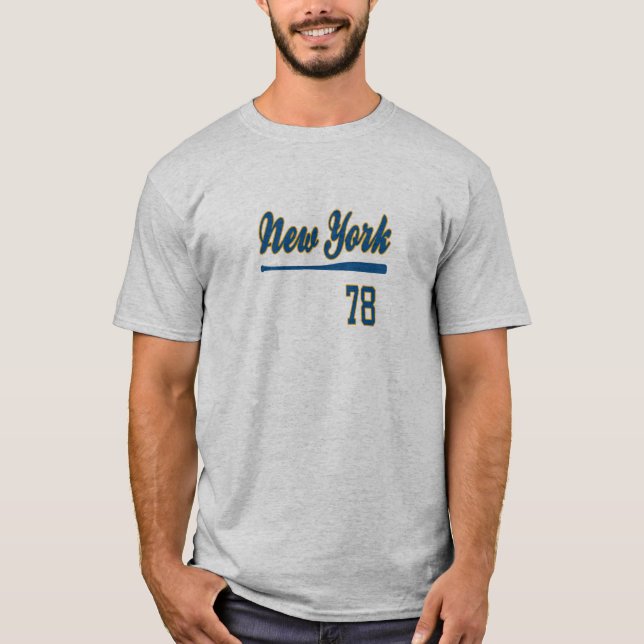 New York Baseball 78 T-Shirt (Front)