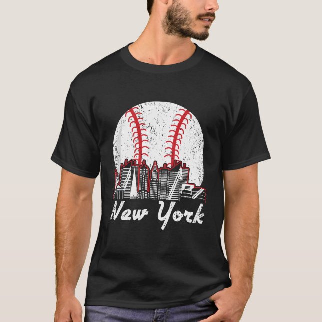 New York Baseball Ny T-Shirt (Front)