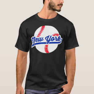 New York Baseball Vintage NY Pride Love City T-Shirt