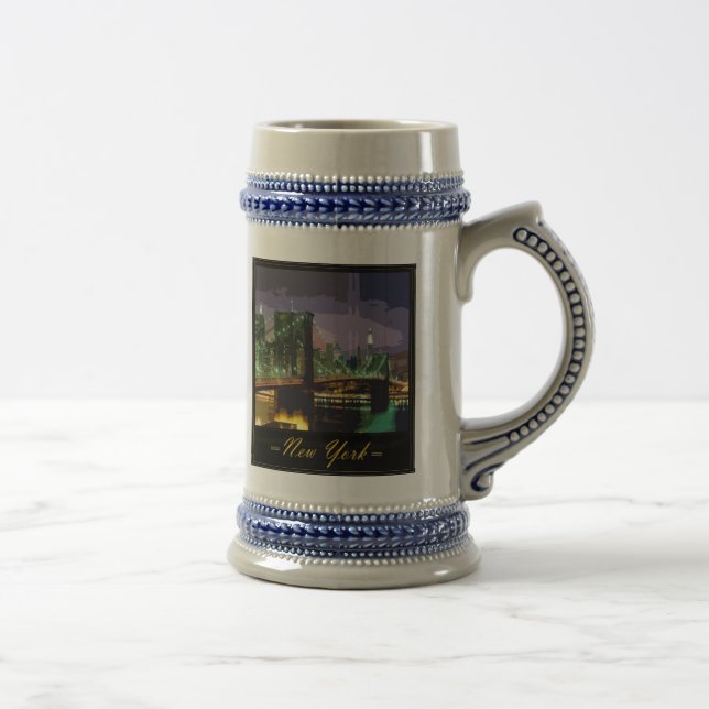 new-york beer stein (Right)