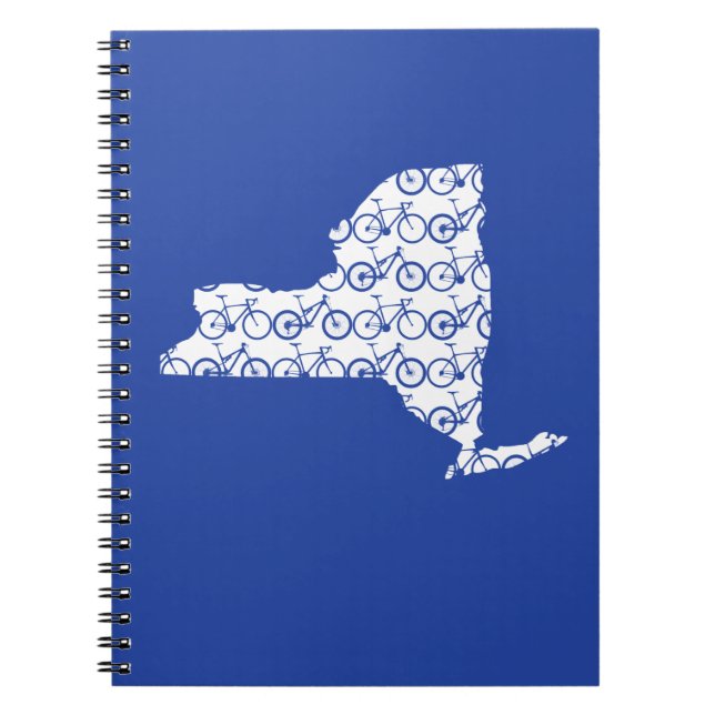 New York Bike Spiral Notebook (Front)
