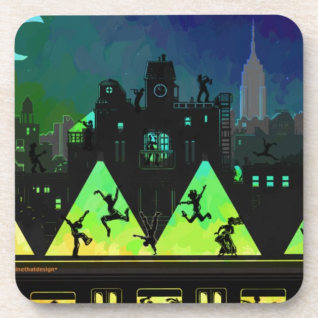 New York Boogie Nights Coaster (Front)