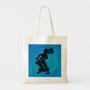 New York Boogie Nights Drum Blue Tote Bag