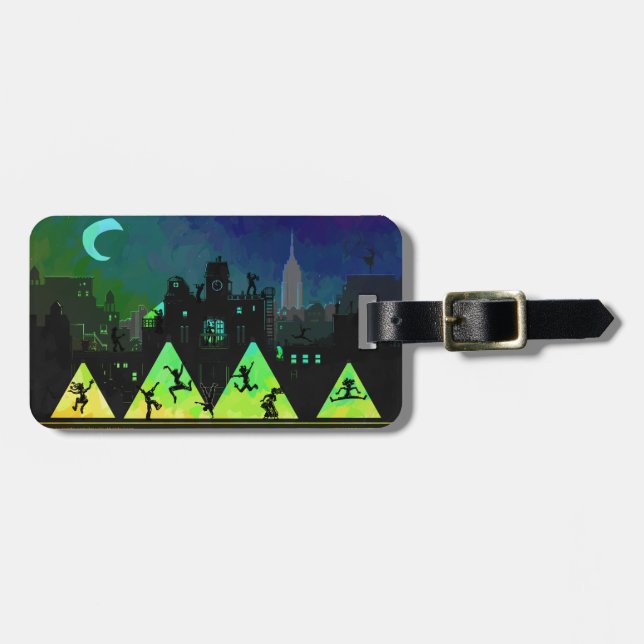 New York Boogie Nights Luggage Tag (Front Horizontal)