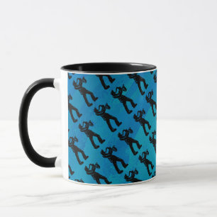 New York Boogie Nights Saxophone Blue Mug