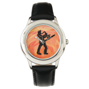 New York Boogie Nights Saxophone Orange Watch