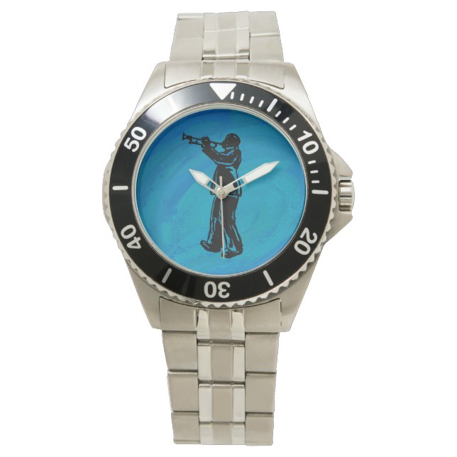 New York Boogie Nights Trumpet Blue Watch (Front)