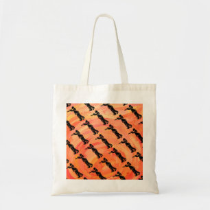 New York Boogie Nights Trumpet Orange Tote Bag