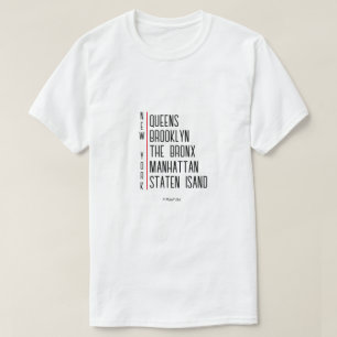 New York (Boroughs) - A MisterP Shirt